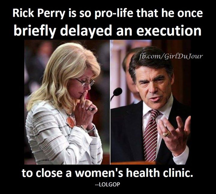 Rick Perry Pro Life