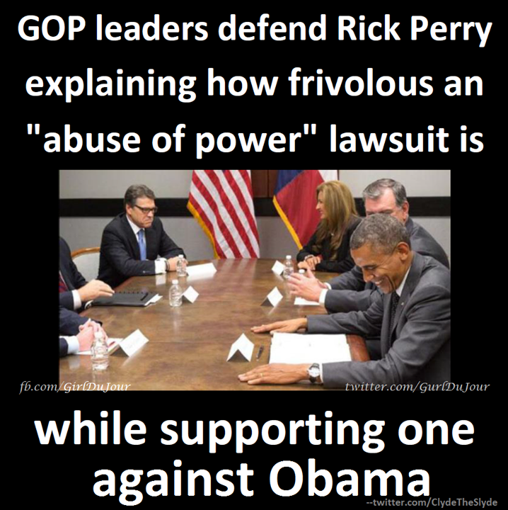 Rick Perry Barack Obama Abuse Of Power Lawsuit Girl Du Jour